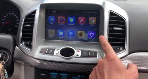 Auto-radio GPS pour Chevrolet captiva